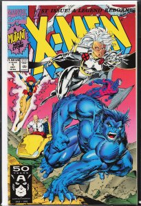 X-Men #1 Storm and Beast Cover (1991) X-Men [Key Issue]