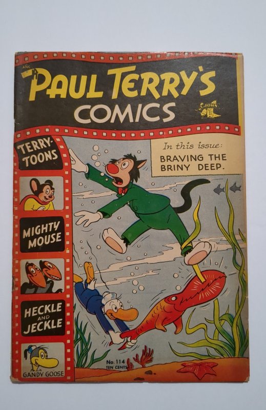 Paul Terry's Comics #114 (1954) VG+ 4.5