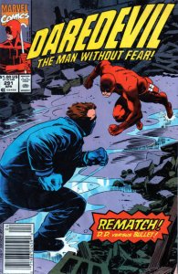 Daredevil #291 (Newsstand) VG ; Marvel | low grade comic Bullet