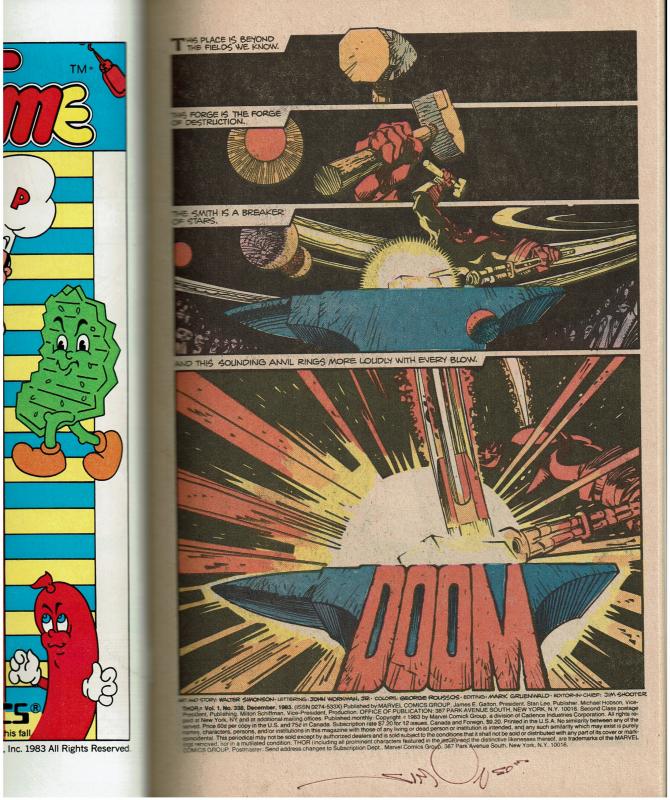 Thor #338, 9.0 or Better, 2nd Beta Ray Bill (3)