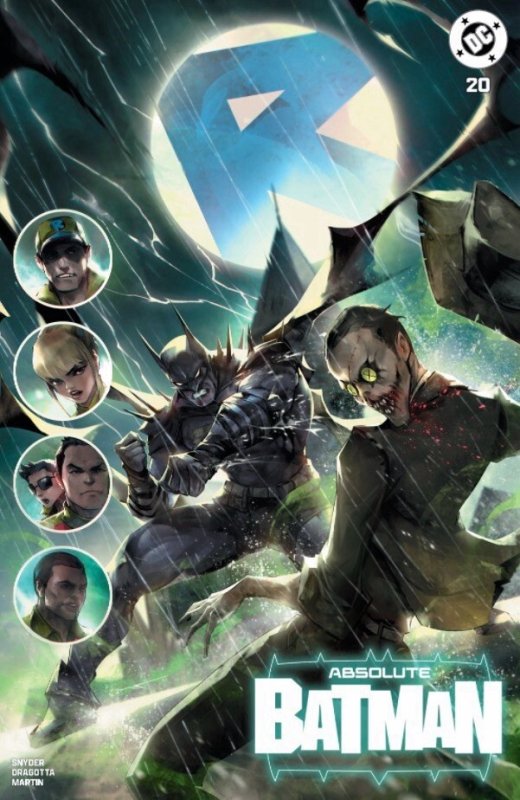 [PRESSED] ABSOLUTE BATMAN 20 ? TAO 3PACK TRADE FOIL VIRGIN GLOW-IN-THE-DARK SET