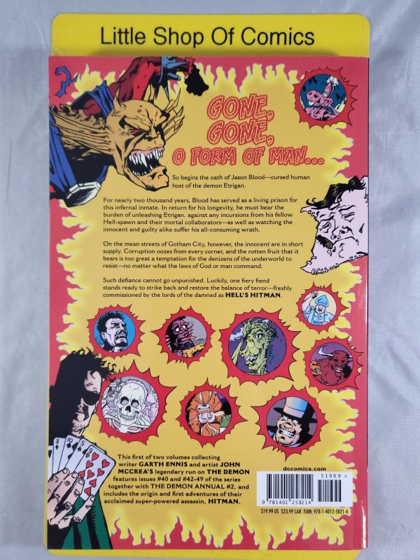 The Demon Volume 1 Hell's Hitman TPB Garth Ennis