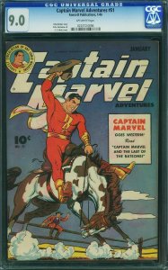 Captain Marvel Adventures #51 (1946) CGC 9.0