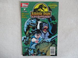 1994 Jurassic Park Adventures #7 November Topps Comics 9.2 NM-