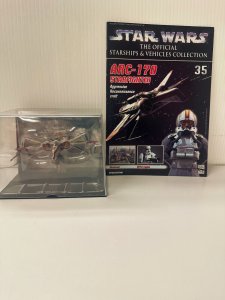 ARC-170 Star Wars Vehicles Collecton Magazine and Ship Model #35 Clone Wars TB8