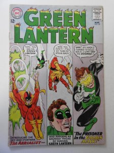 Green Lantern #35 (1965) GD Condition centerfold detached, tape on bc