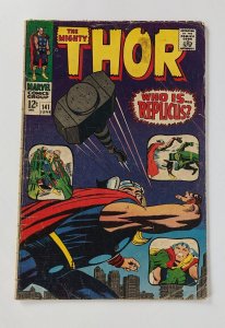 Thor #141 (1967)  GD/VG    MISSING CUT-OUT one panel on story page 9