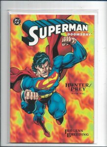 Superman Doomsday Hunter Prey 1 2 3 Complete Series 1994 DC PF Darkseid nw100