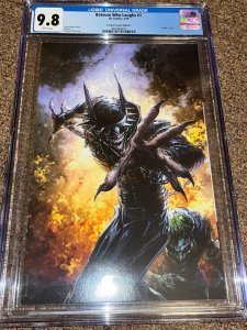 Batman Who Laughs 1, Clayton Crain, Scorpion Comics C Virgin Variant, CGC 9.8