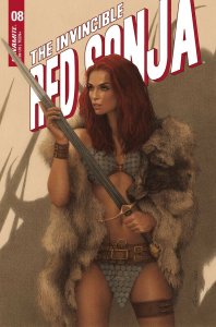 The Invincible Red Sonja (2021) #8 NM Celina Variant Cover Dynamite