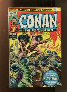 CONAN #59 (7.0) WAR IN A WORLD BELOW 1976