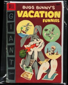 Bugs Bunny's Vacation Funnies #6 (1956) Bugs Bunny