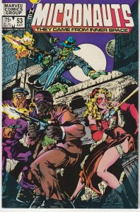Micronauts(vol. 1) # 53 A Piece of The Action !