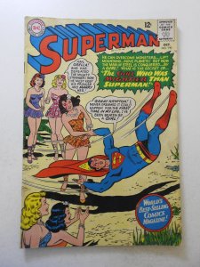 Superman #180 (1965) VG Condition moisture stain