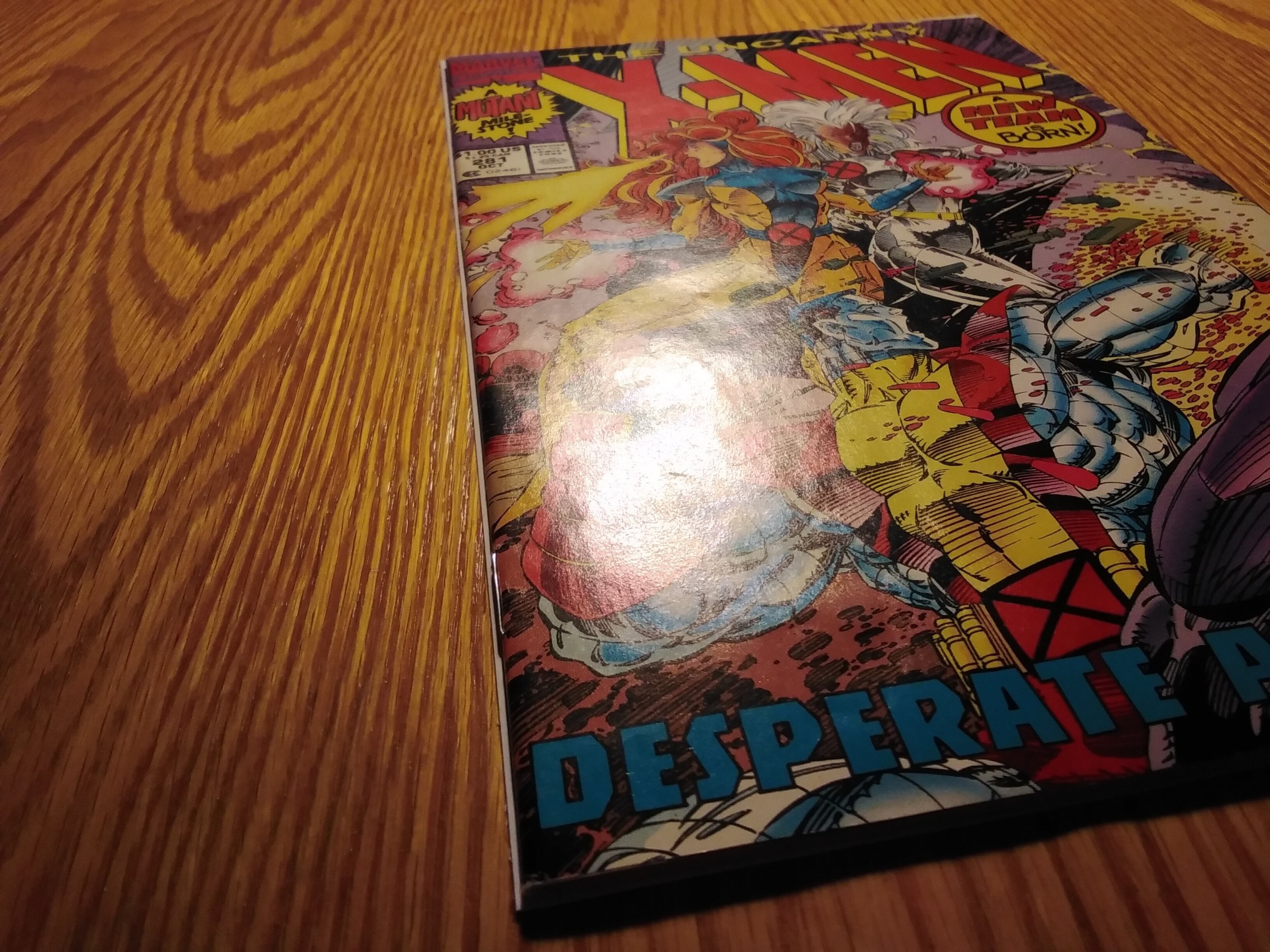 The uncanny x men 281 1991 comic books copper age marvel hipcomic