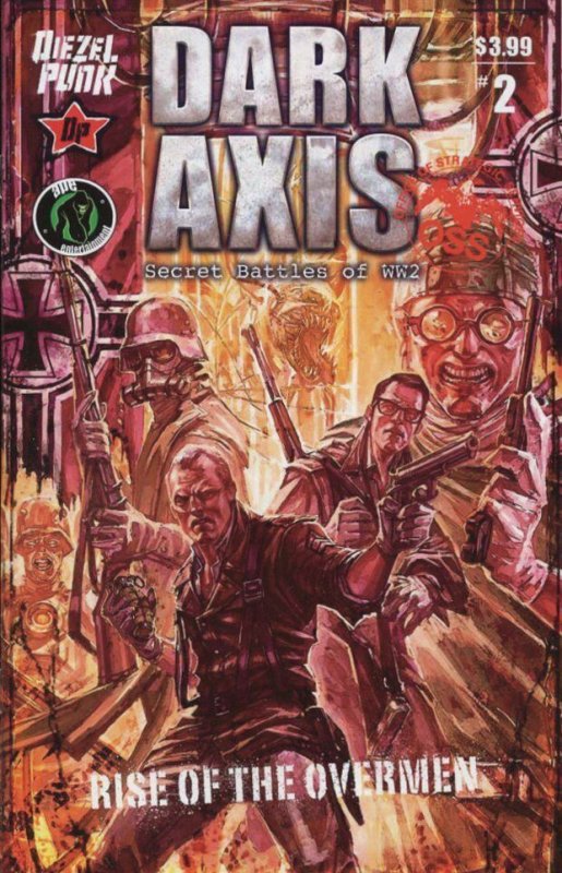 Dark Axis: Rise of the Overmen #2 (of 4) Comic Book - Ape Entertainment