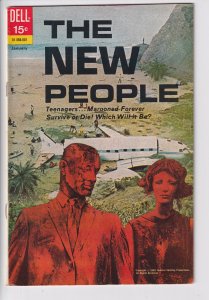 THE NEW PEOPLE #1 (Jan 1970) FN 6.0 off white to white!