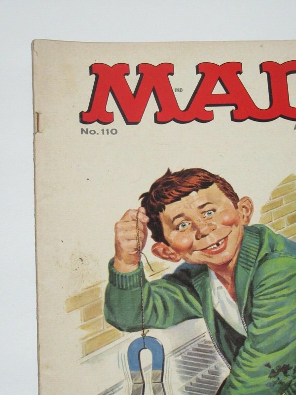 Mad Magazine #110 Norman Mingo Cover April 1967 EC Publications VG/FN