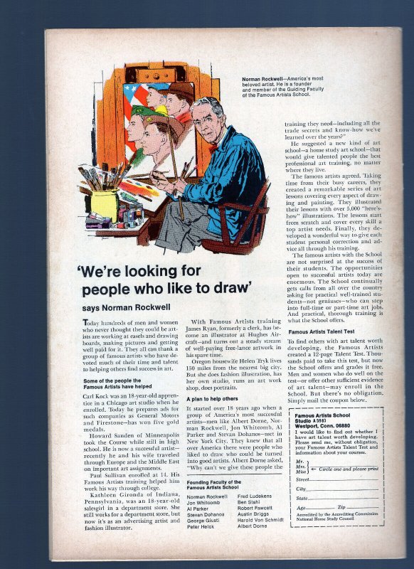 Sgt. Fury & His Howling Commandos #63 - Richard Bache Ayers Cover. (7.0) 1969