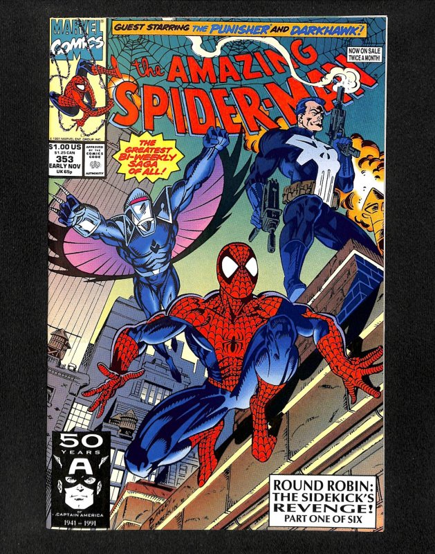 Amazing Spider-Man #353 Meteor Man!