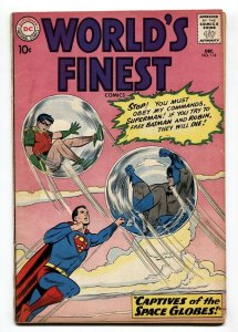 WORLD'S FINEST #114 1960-DC SUPERMAN-BATMAN-ROBIN-GREEN ARROW-vg-