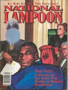 ORIGINAL Vintage Apr 1992 National Lampoon Magazine Mike Tyson Don King