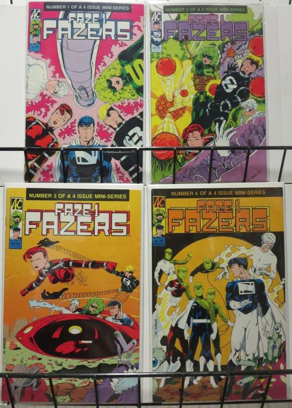 FAZE ONE FAZERS (1986 AC) 1-4  Vic Bridges, Erik Larsen