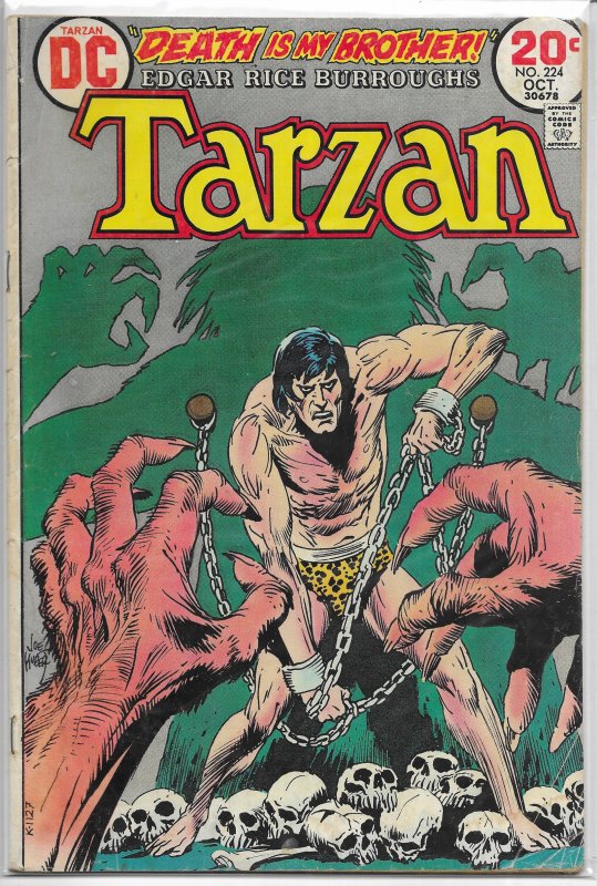 Tarzan   (DC)   #224 GD Joe Kubert