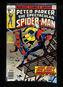 Spectacular Spider-Man #8 Morbius Appearance!