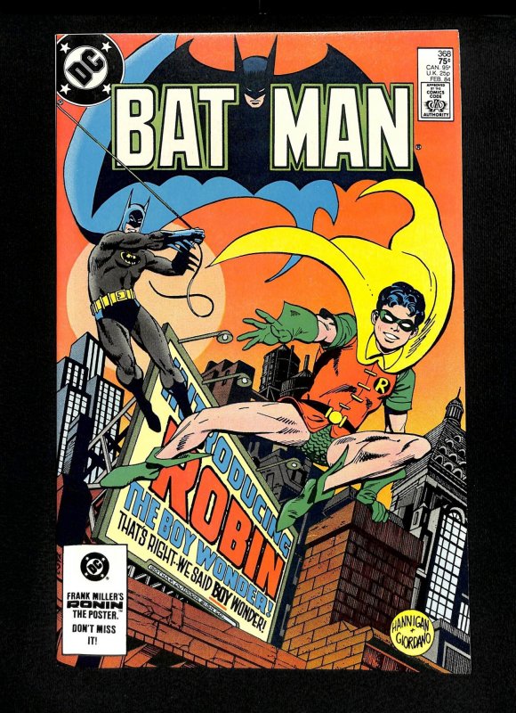 Batman #368 Jason Todd Becomes the 2nd Robin!