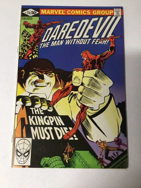 Daredevil 170 Nm Near Mint Marvel