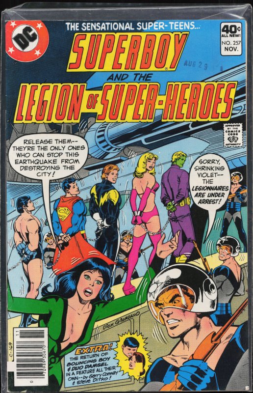 Superboy and the Legion of Super-Heroes #257 (1979)