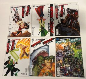 Justice League Versus vs. Suicide Squad (2017) #1-6 (VF-NM) Complete Set | Dc
