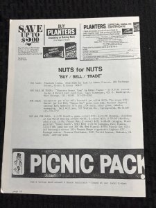 1987 PEANUT PALS PAPERS Fanzine Vol. 9 #5 FN+ 6.5 Mr. Peanut Baseball 12pgs