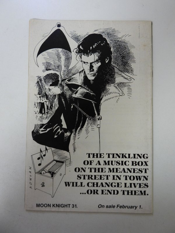 Moon Knight #30 (1983) FN condition