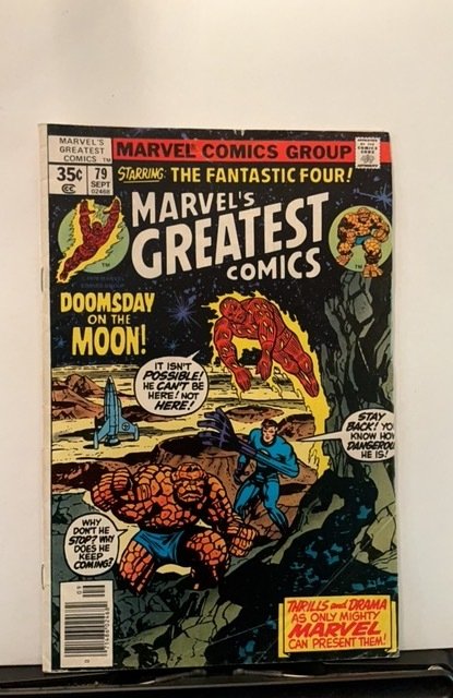 Lot of 2 Marvel's Greatest Comics #79,80 (1978)