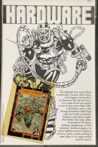 Hardware #1 Collector's Edition (1993, DC) Including Poster and Card. NM+