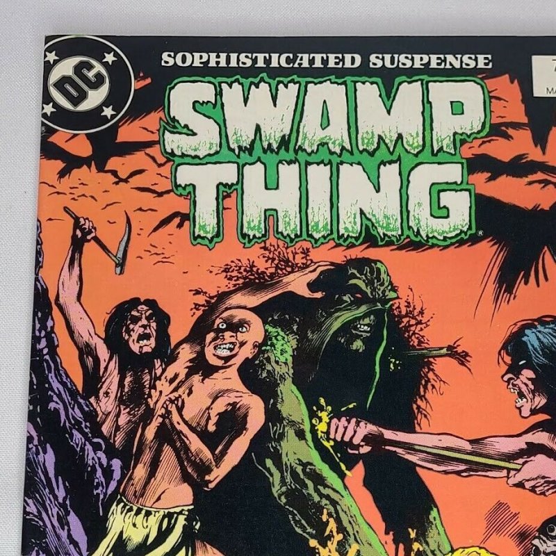 Swamp Thing 48 DC 1986 F/VF Alan Moore John Constantine Appearance