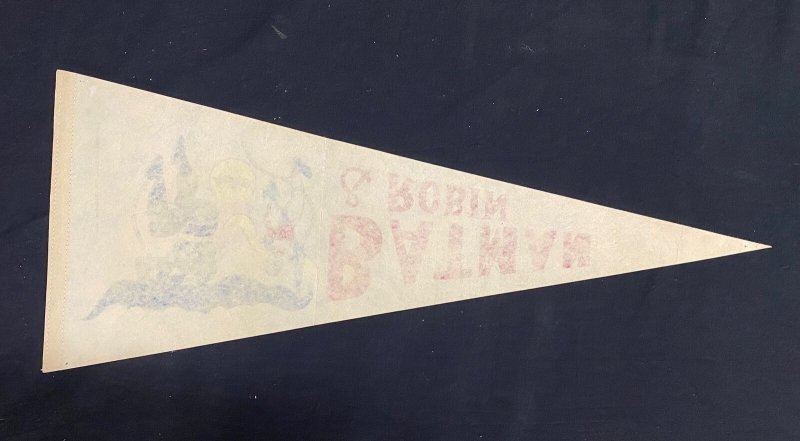 Batman & Robin Pennant / Banner 1966 DC comics