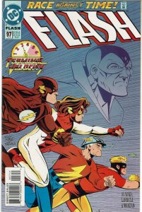 Flash #97 (1987 v2) Mark Waid Impulse Jesse Quick NM