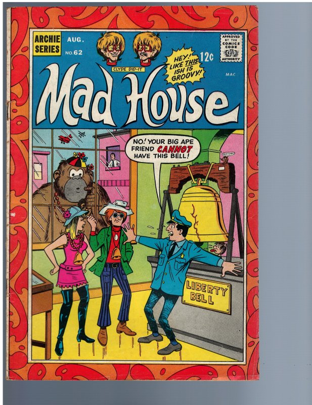 Archie's Madhouse #62 (1968) VG/FN