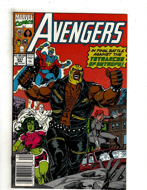 The Avengers #331 (1991) OF26