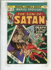 MARVEL SPOTLIGHT #20 (6.0) SON OF SATAN!! 1974