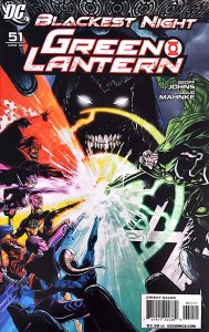 Green Lantern #51 (2010) Blackest Night