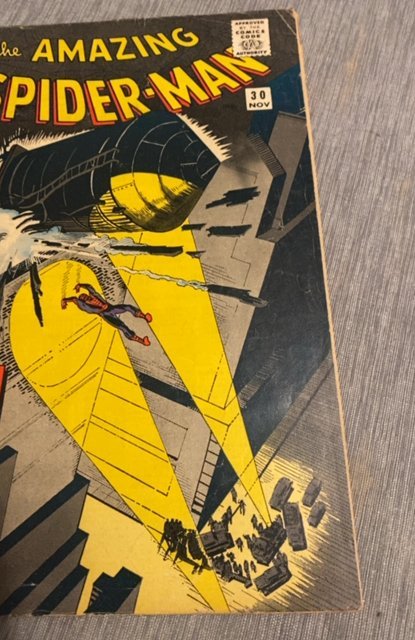 The Amazing Spider-Man #30 (1965) claws of the cat