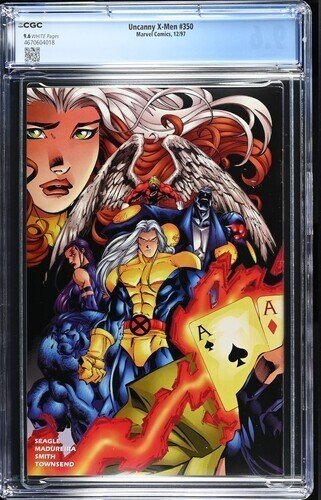 Uncanny  X-Men #350 1997 Marvel Comics CGC 9.6 White Pages 018