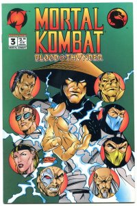 Mortal Kombat #3 1994- Malibu Comics Blood and Thunder NM