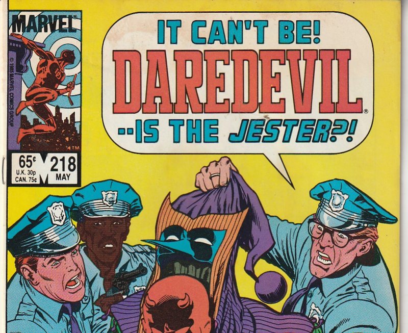 Daredevil(vol. 1)# 218 The Return of the Jester !