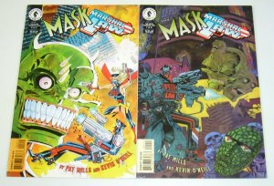 the Mask/Marshal Law #1-2 VF complete series PAT MILLS & KEVIN O'NEILL comic set