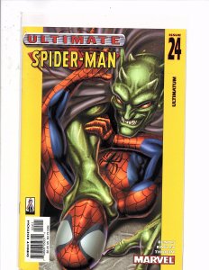 Marvel Comics Ultimate Spider-man #24 Bagley Art Bendis Story Green Golblin
